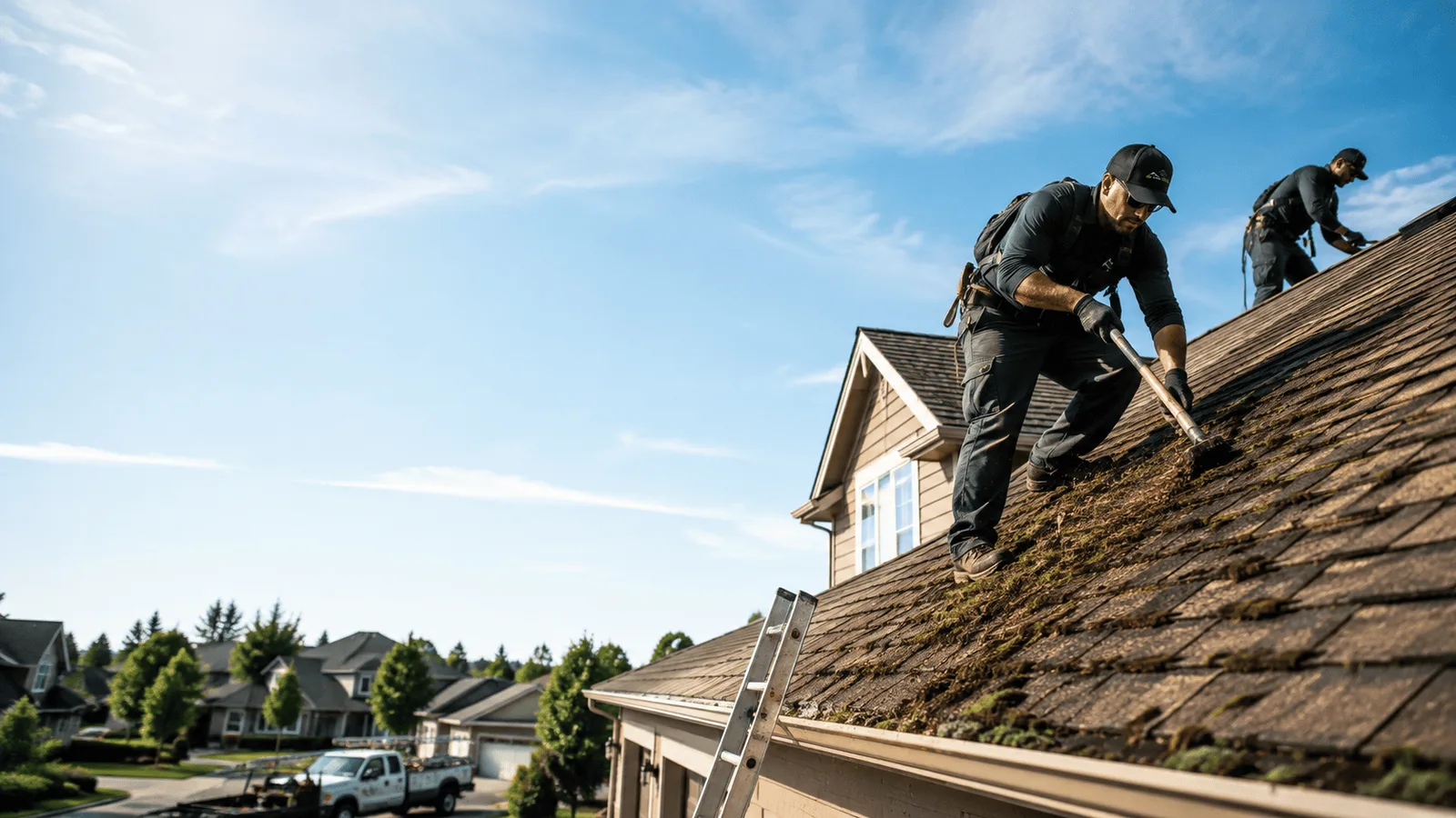 Roof Moss Removal in Grapeview, WA near me